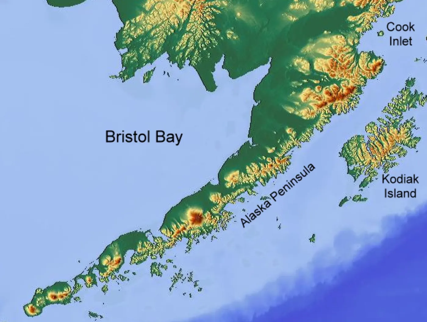 Bristol Bay commercial salmon fishing scene