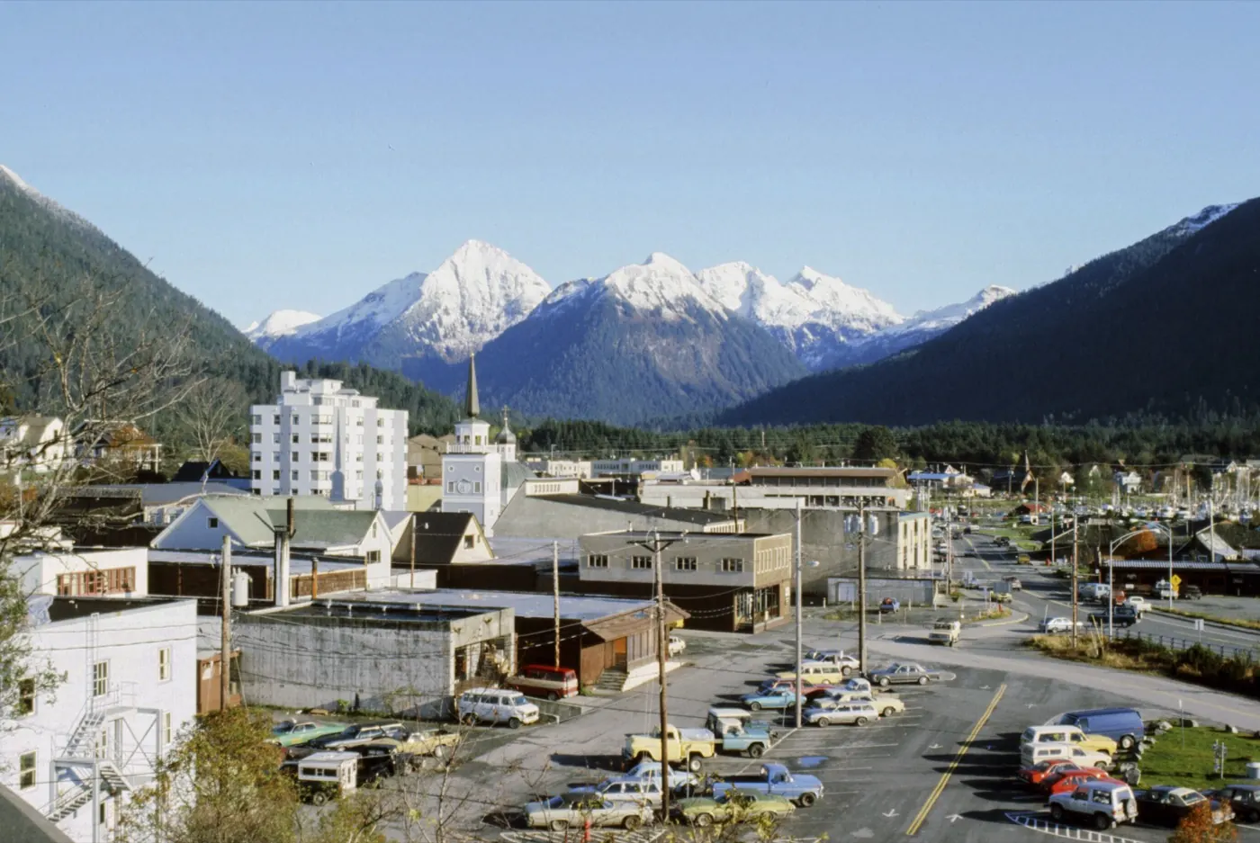 Sitka harbor in Southeast Alaska